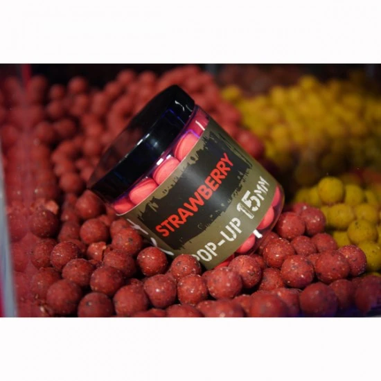 Shimano Tribal TX1 Strawberry Pop-Ups 15mm 100g 2 Shimano Tribal TX1 Strawberry Pop-Ups 15mm 100g – Bild 2
