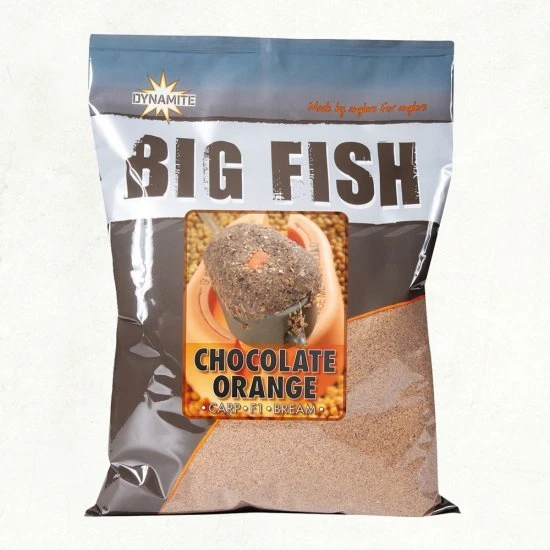 DYNAMITE BAITS Dynamite Big Fish Chocolate Orange Groundbait 1,8kg 1 DYNAMITE BAITS Dynamite Big Fish Chocolate Orange Groundbait 1,8kg