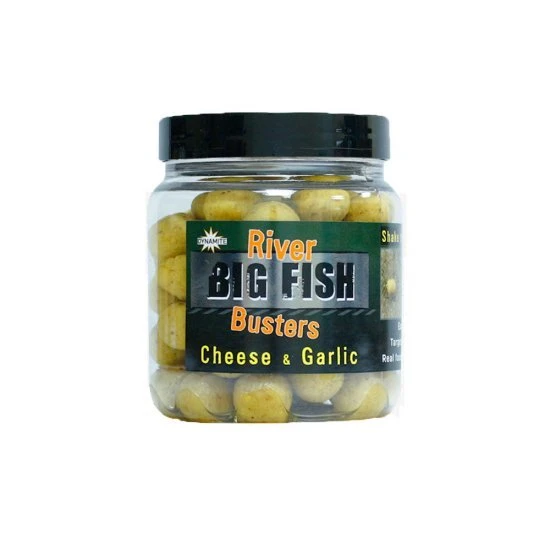 DYNAMITE BAITS Dynamite Big Fish River Hookbaits Cheese And Garlic 1 DYNAMITE BAITS Dynamite Big Fish River Hookbaits Cheese And Garlic