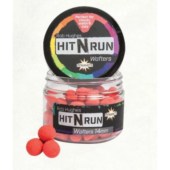 DYNAMITE BAITS Dynamite Hit N Run Red Wafters 14mm 1 DYNAMITE BAITS Dynamite Hit N Run Red Wafters 14mm