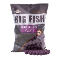 DYNAMITE BAITS Dynamite Mulberry Plum Shelf Life Boilies 15mm 5kg