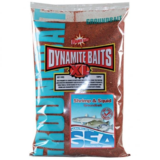 DYNAMITE BAITS Dynamite Sea Groundbait Shrimp And Squid 1kg 1 DYNAMITE BAITS Dynamite Sea Groundbait Shrimp And Squid 1kg