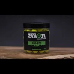 Floki's Baits Fluor Yellow Ananas Pop Ups 70g -Angeln Discounter Flokis pop up Pineapple1 550x550 1