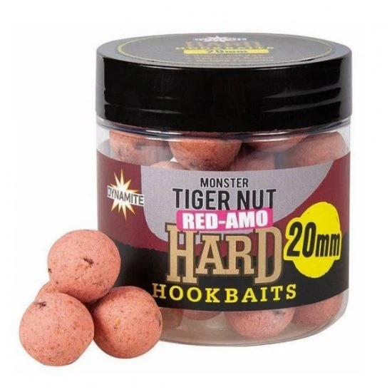 DYNAMITE BAITS Dynamite Hard Hookbaits Tiger Nut Red-Amo 20mm 1 DYNAMITE BAITS Dynamite Hard Hookbaits Tiger Nut Red-Amo 20mm