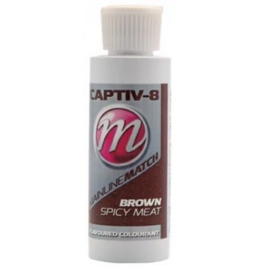 Mainline Match Captiv-8 Flavored Colourant Brown Spicy Meat 100ml 1 Mainline Match Captiv-8 Flavored Colourant Brown Spicy Meat 100ml