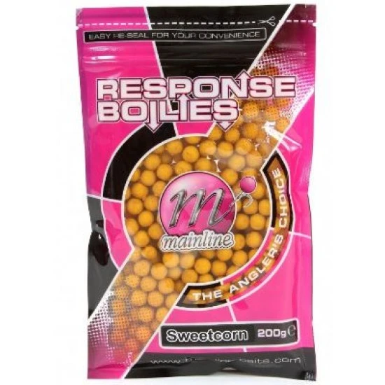 Mainline Shelf Life Ready Made Boilies Sweetcorn 10mm 200g 1 Mainline Shelf Life Ready Made Boilies Sweetcorn 10mm 200g