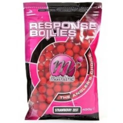 Mainline Shelf Life Ready Made Boilies Strawberry Zest 10mm 200g