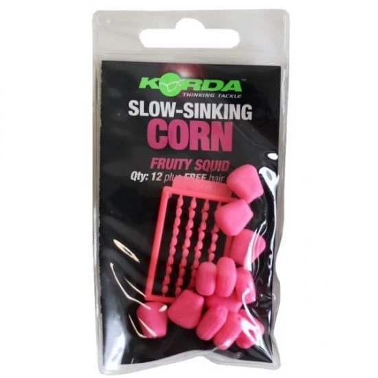 Korda Slow Sinking Corn Fruity Squid Pink 1 Korda Slow Sinking Corn Fruity Squid Pink