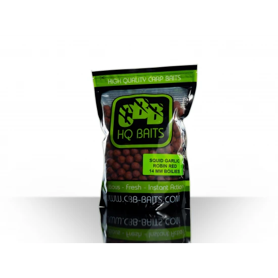 CBB Squid Garlic Robin Red Boilies 1kg 1 CBB Squid Garlic Robin Red Boilies 1kg