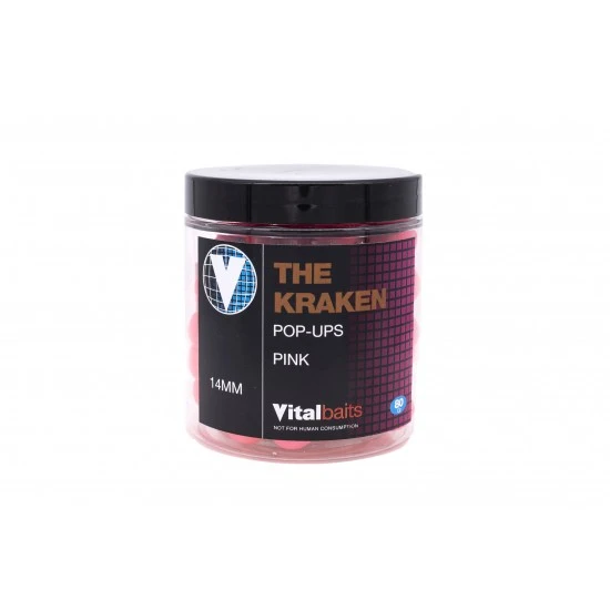 Vital Baits The Kraken Pink Pop-Ups 1 Vital Baits The Kraken Pink Pop-Ups