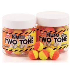 DYNAMITE BAITS Dynamite Fluro Two Tone Tutti Frutti Pine Pop-Ups 15mm