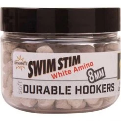 DYNAMITE BAITS Dynamite White Amino Swim Stim Durable Hook Pellet 6mm